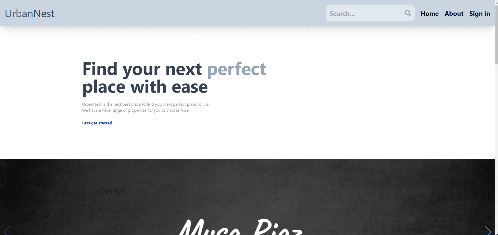 Urban Nest - Real Estate Booking App
